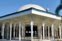 Masjid Agung Al-falah atau Masjid 1000 Tiang yang terletak di Kota Jambi.(poto: istimewa).
