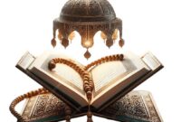 Ilustrasi membaca Al-Qur'an.(poto: AI).