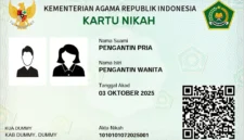 Ilustrasi: Kartu Nikah Digital.(poto: kemenag Jambi).