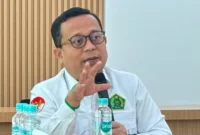 Kepala Biro Humas dan Komunikasi Publik Kementerian Agama Thobib Al Asyhar.(poto: kemenag Jambi).
