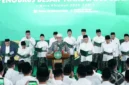 Rais Aam PBNU KH Miftachul Akhyar mengukuhkan jajaran pengurus baru masa khidmah 2026–2031, di Pondok Pesantren Al-Hamid, Cilangkap, Jakarta Timur, pada Sabtu (24/10/2026).(poto: nuonline).